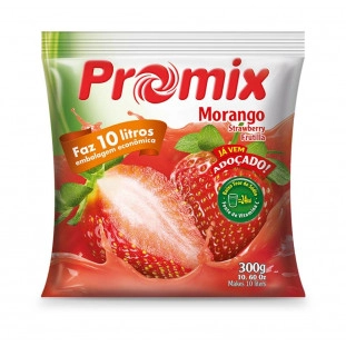 Refresco de morango Promix 300g