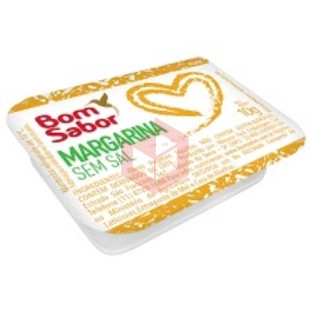 Margarina sem sal sache Bom Sabor 144x10g