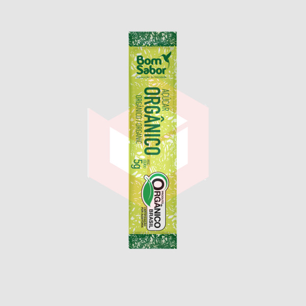 Açúcar orgânico sachê Bom Sabor 200x5g