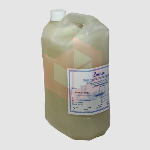 Limpa forno desengraxante alcalino Aguiar 5l