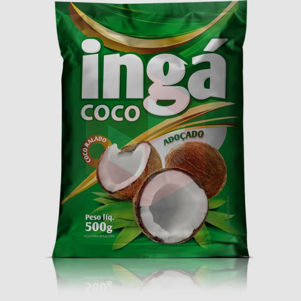 Coco ralado adoçado Ingacoco 500g