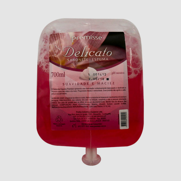 Sabonete espuma delicato Premisse 700ml 10214