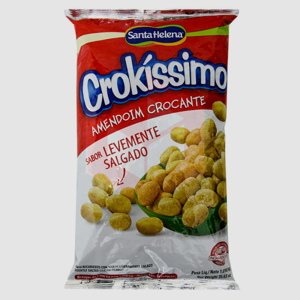 Amendoim Crokíssimo levemente salgado 1.01kg