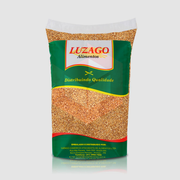 Linhaça dourada semente Luzago 1kg