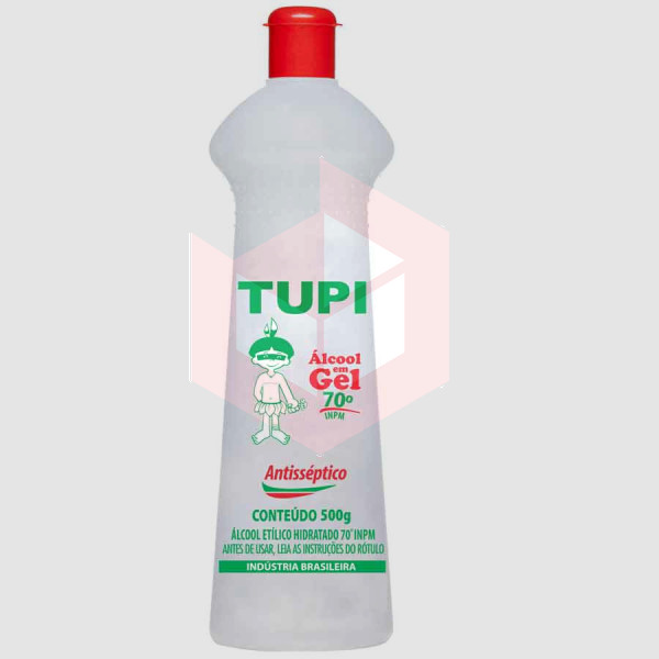 Álcool gel 70% Tupi antisséptico 500g