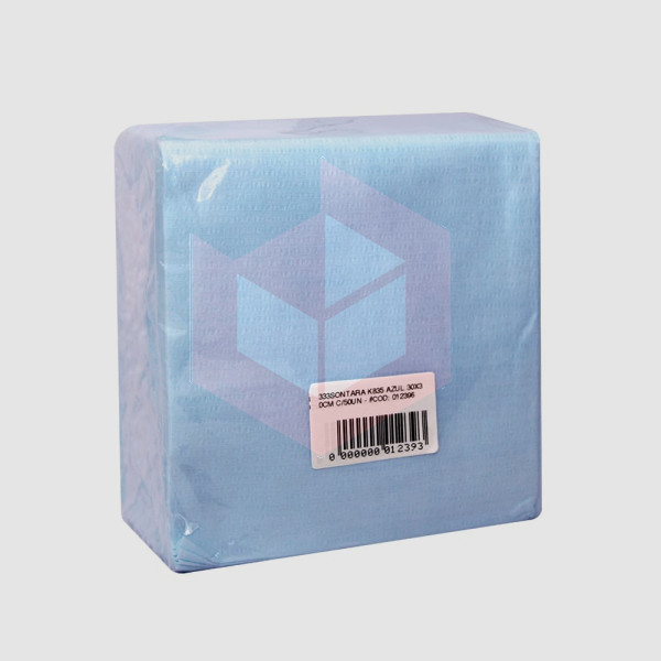 Wipes K835 80 azul 30x30cm c/50un 