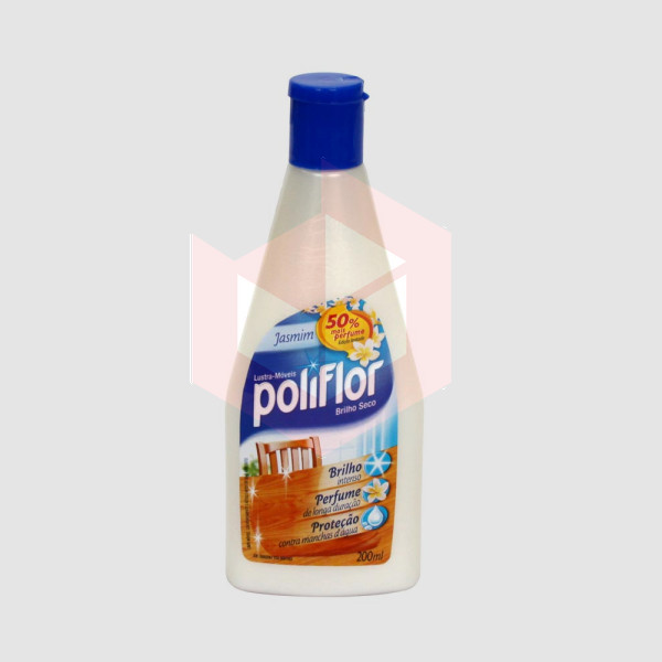Lustra móveis Poliflor jasmim 200ml