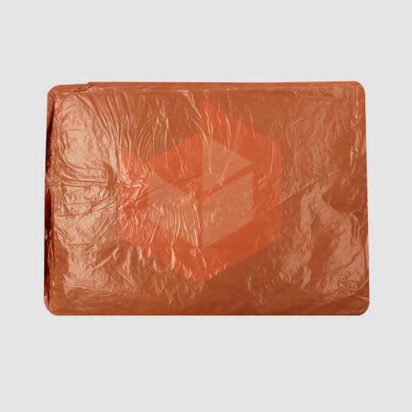 Saco para lixo 60l laranja 3m 61x68 NEK c/100un