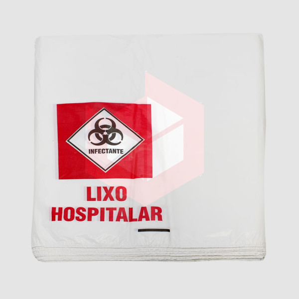 Saco para lixo 20l hospitalar 4m 39x49 NEK c/100un