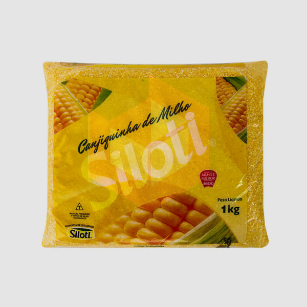 Canjiquinha de milho amarelo fina Siloti 1kg
