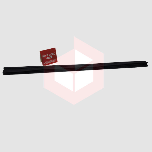 Refil borracha p/rodo alumínio 50cm Sanches R.322