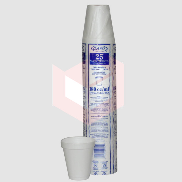 Copo termico 177ml 6J6 Dart c/25un