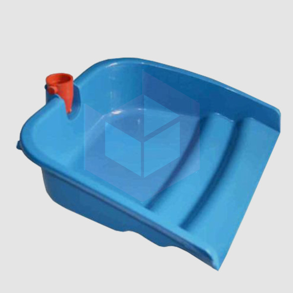 Pá plástica para lixo articulada com cabo 80cm Verplast