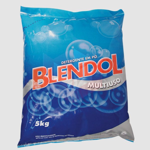 Sabão lava roupa em pó sem perfume Blendol Max 5kg