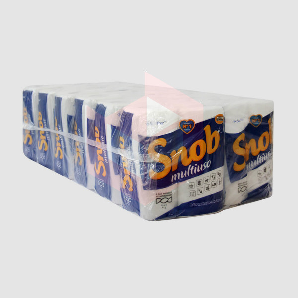 Toalha de papel p/cozinha Snob 12pcx2rlx60un
