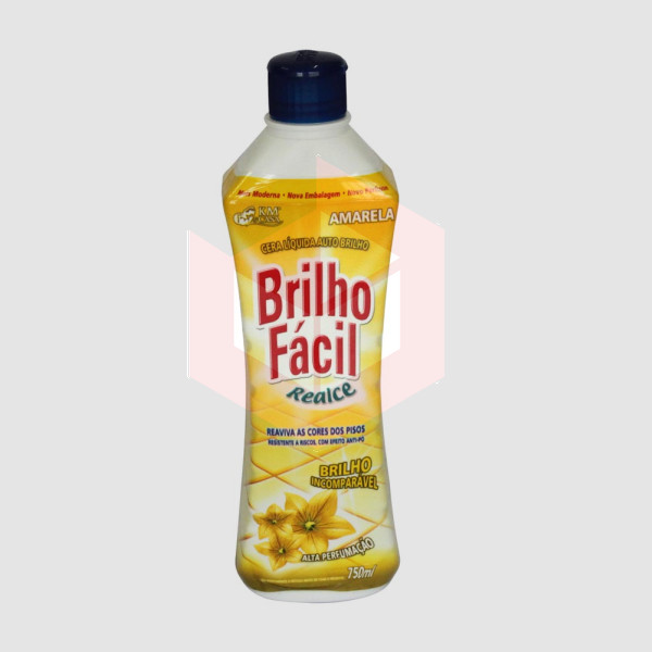 Cera liquida amarela Brilho Fácil 750ml