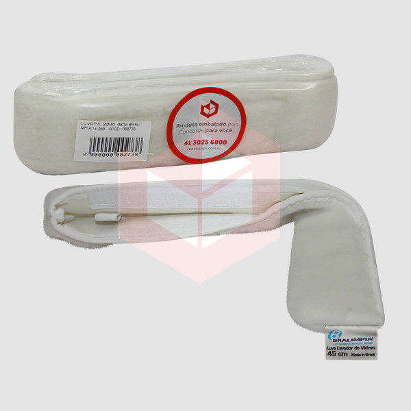 Luva para lavador de vidros 45cm Bralimpia LL450