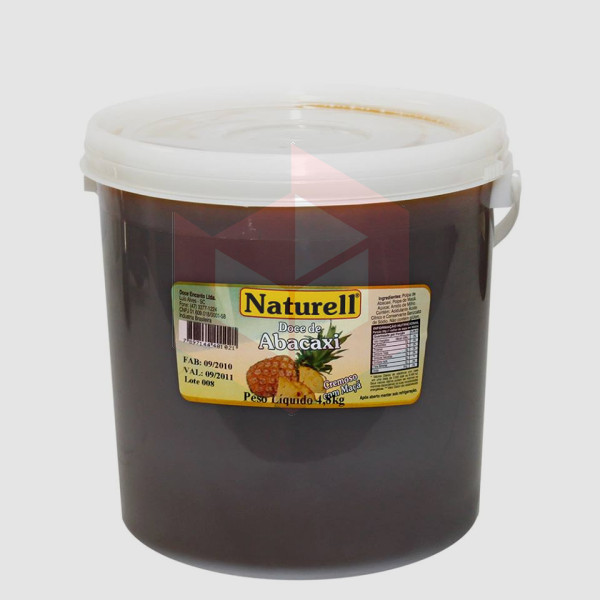 Doce de abacaxi cremoso Naturell 4.5kg