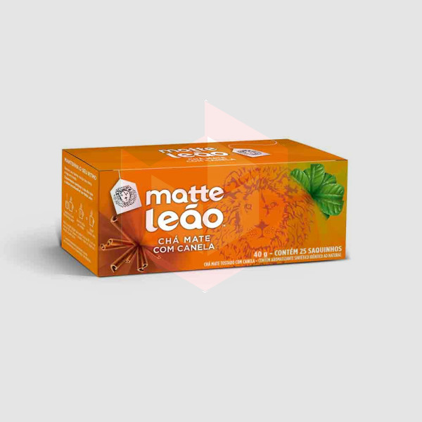 Chá matte com canela Leão 25x1.6g