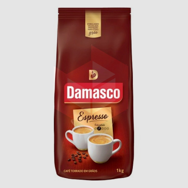 Café em grão espresso Damasco 1kg