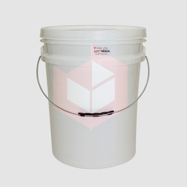 Balde com tampa branco 20l Jaguar R.729