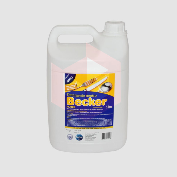 Detergente neutro Becker Plater 5l R-1599