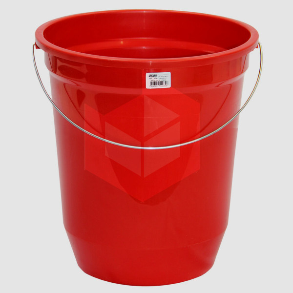 Balde plástico 18l vermelho Jaguar