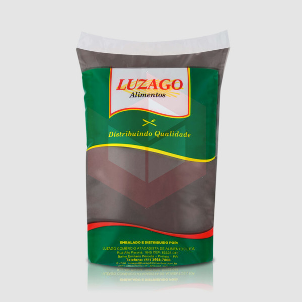 Pimenta do reino pó preta Luzago 1kg