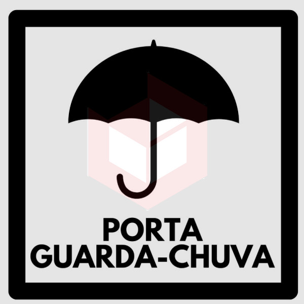 Adesivo para porta guarda-chuva S5DP