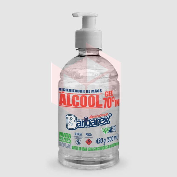 Alcool gel 70 pump Barbarex 430g