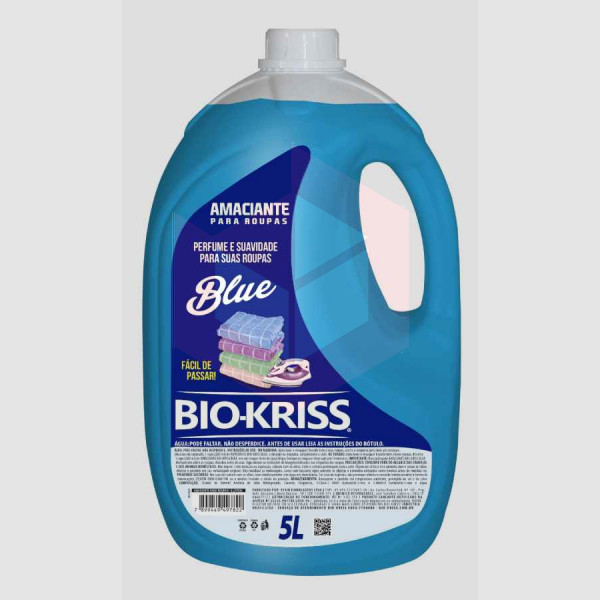 Amaciante para roupas blue Bio-Kriss 5l
