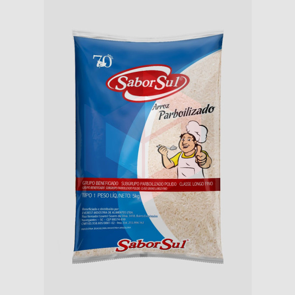 Arroz parboilizado Sabor do Sul 5kg