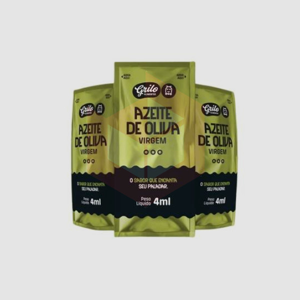 Azeite de oliva sachê Grilo Doce 200x4ml
