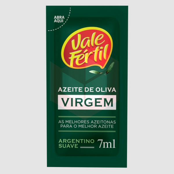 Azeite de oliva virgem sachê Vale Fértil 180x7ml