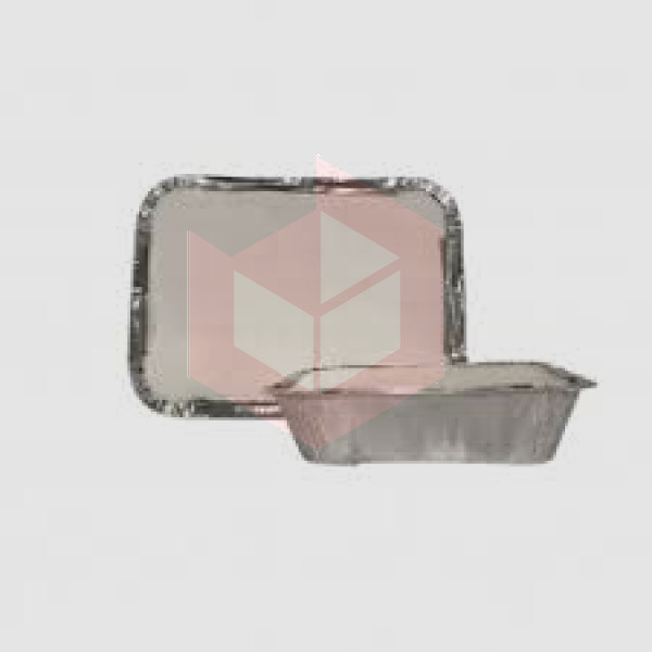 Bandeja aluminio 1500ml Life Clean c/100un - 1144