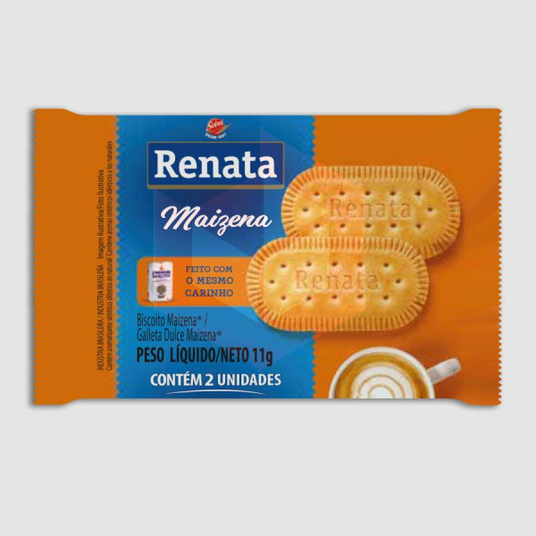 Biscoito maizena Renata 180x2un/11g