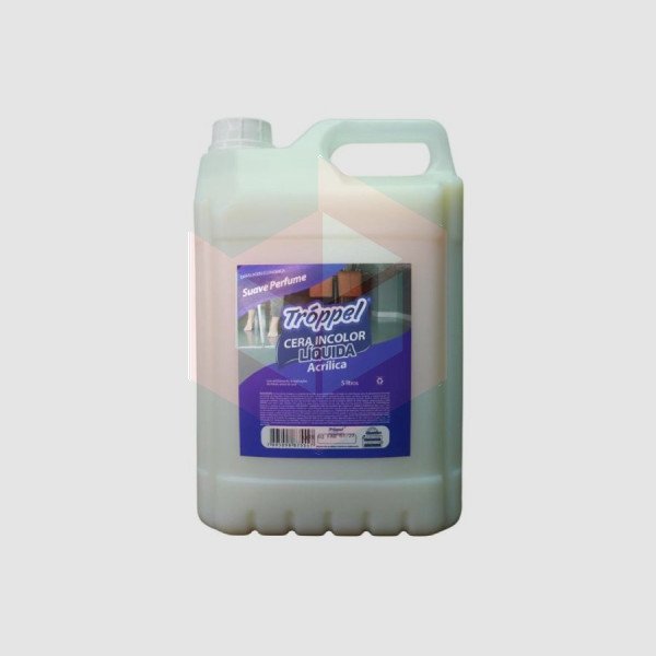 Cera líquida incolor Troppel 5l 