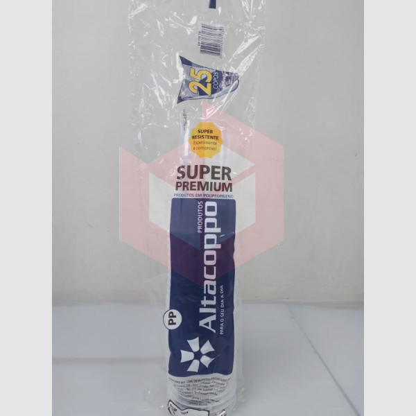 Copo Altacoppo PP transparente 770ml c/25un