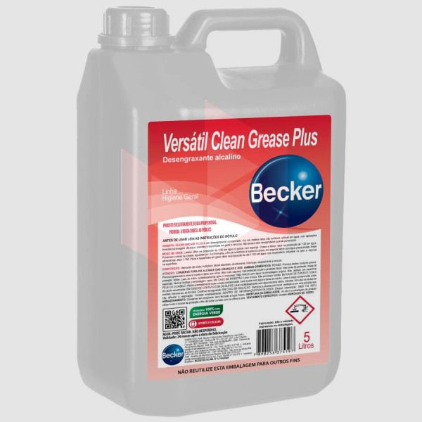 Desengraxante alcalino Versatil Clean Grease Plus 5l R2170 