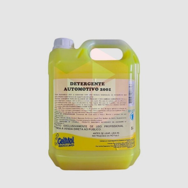 Detergente automotivo Gelmol 2001 5l 