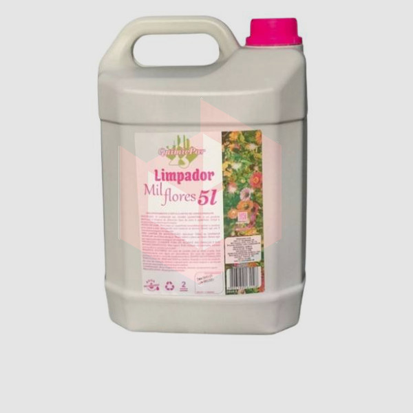 Limpador perfumado mil flores Quimicpar 5l 