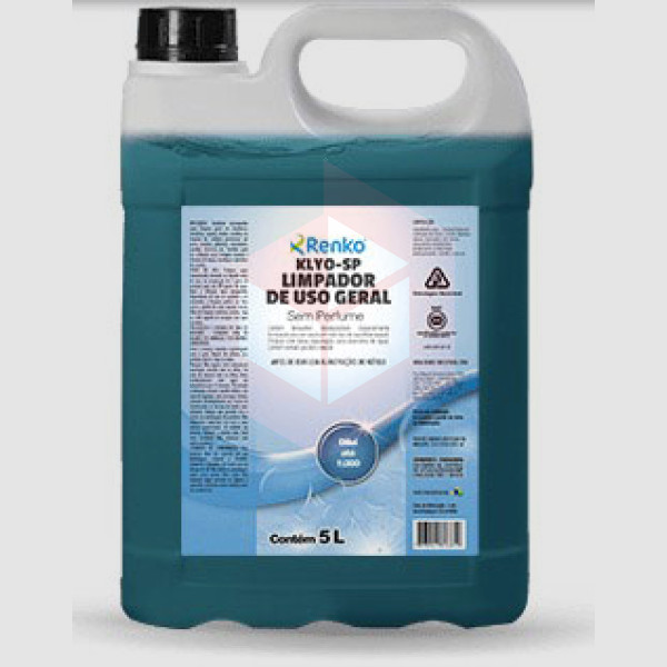 Limpador uso geral sem perfume Klyo-sp 5l