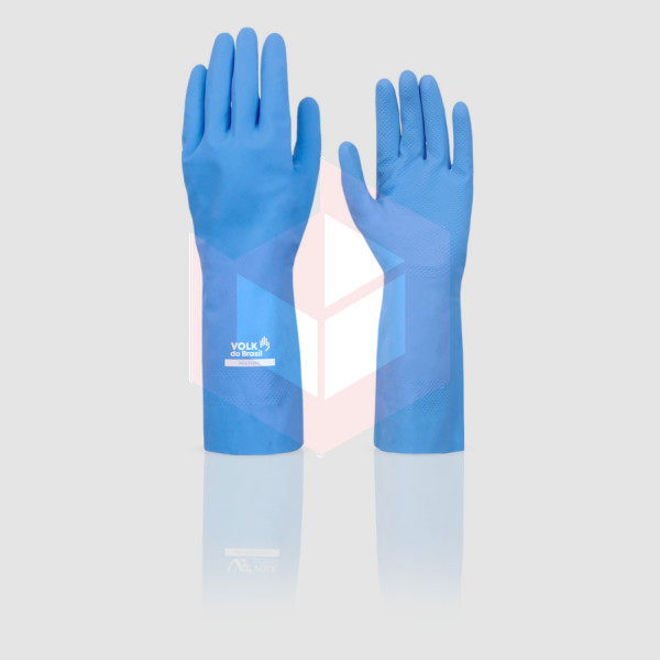 Luva azul grande multi uso Volk 