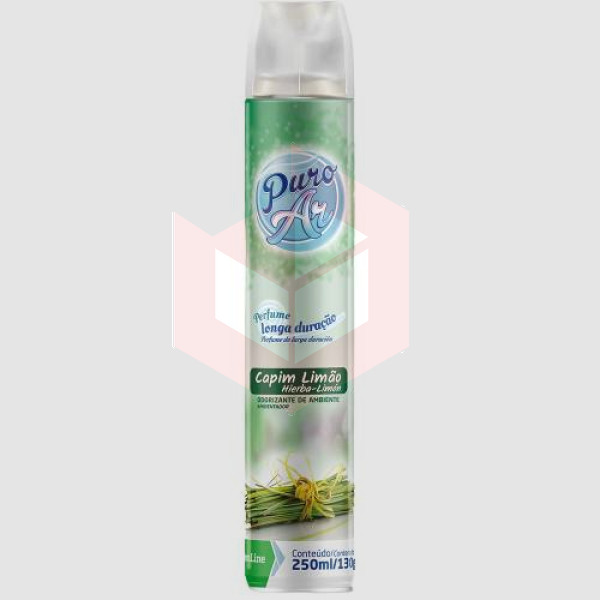 Odorizador 250ml capim limão Puro Ar 