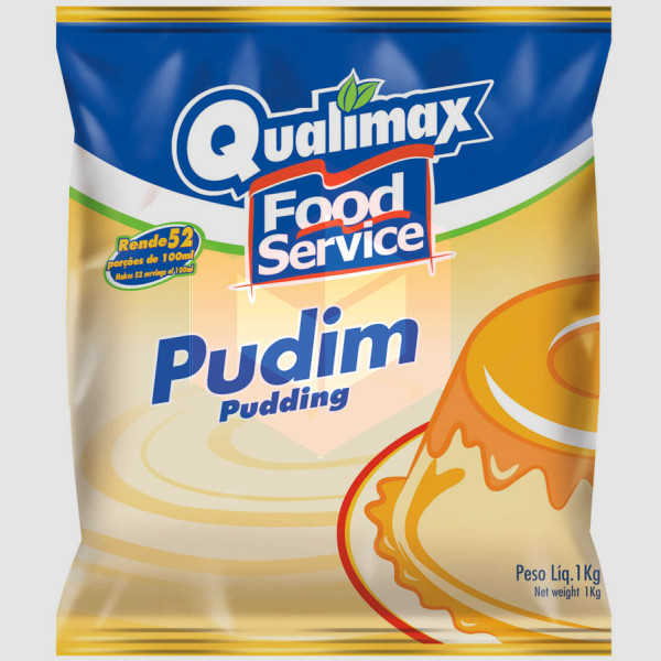 Pudim de baunilha Qualimax 1kg