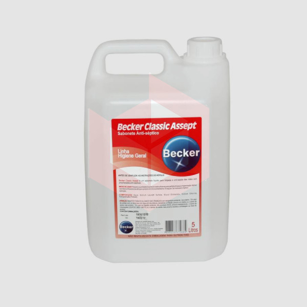 Sabonete liquido antissept Becker assept 5l  R5222 