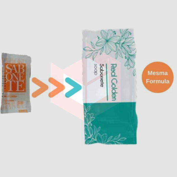 Sabonete Real Golden perol Realgems 650x12g