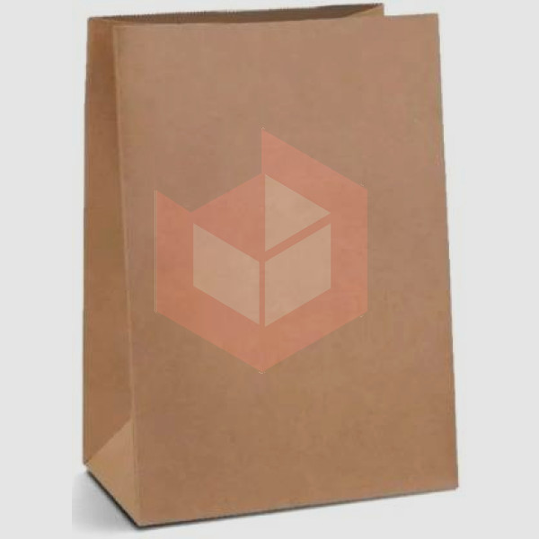 Saco delivery kraft 20kg 28x40x14cm c/50 Induspack