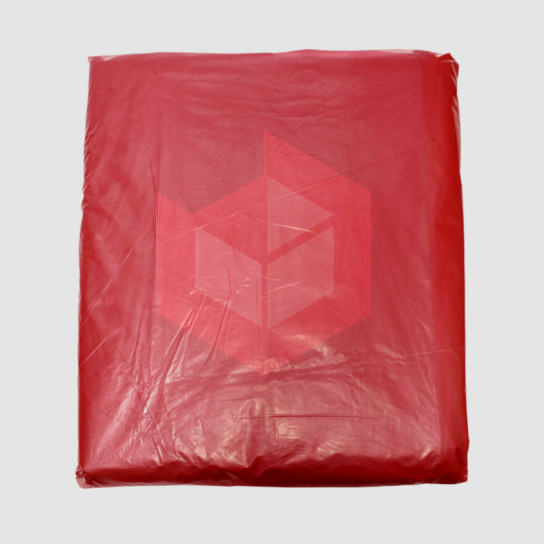 Saco para lixo 100l vermelho 8m 75x85 Prapeso c/100un
