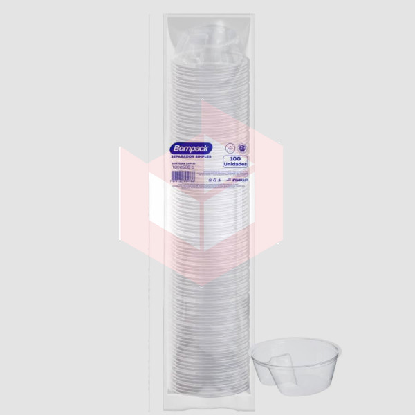 Separador simples pet Bompack 20x100un